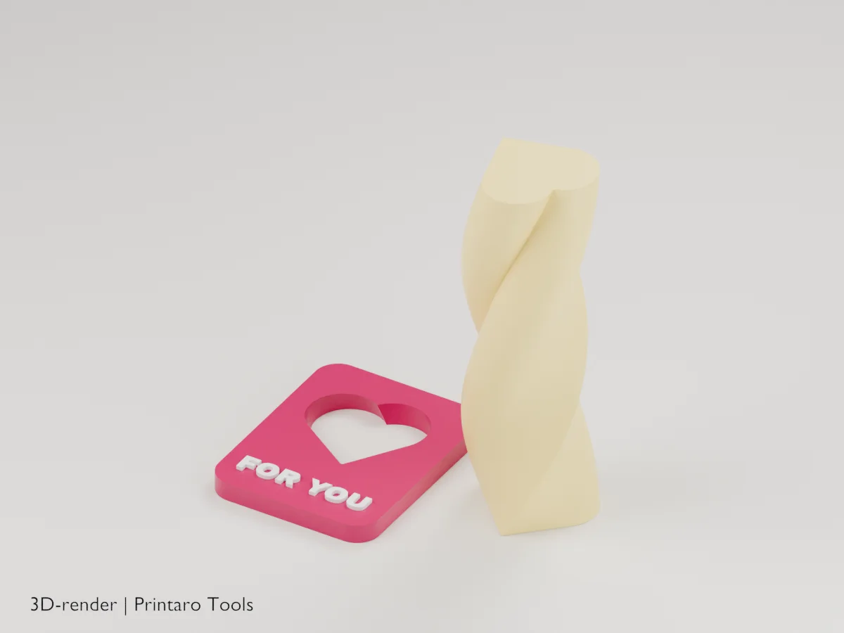Impossible Passthrough, heart block (3D render)